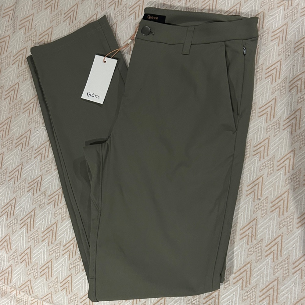 Quince Olive Green Men's Chinos
